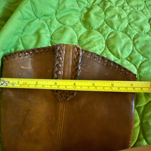 Frye Tall Boot Cognac Leather Size 9 B 3475705 - Picture 13 of 13